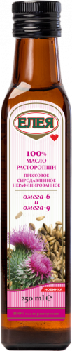 Подсолнечное масло холдодного отжима" Расторопши"